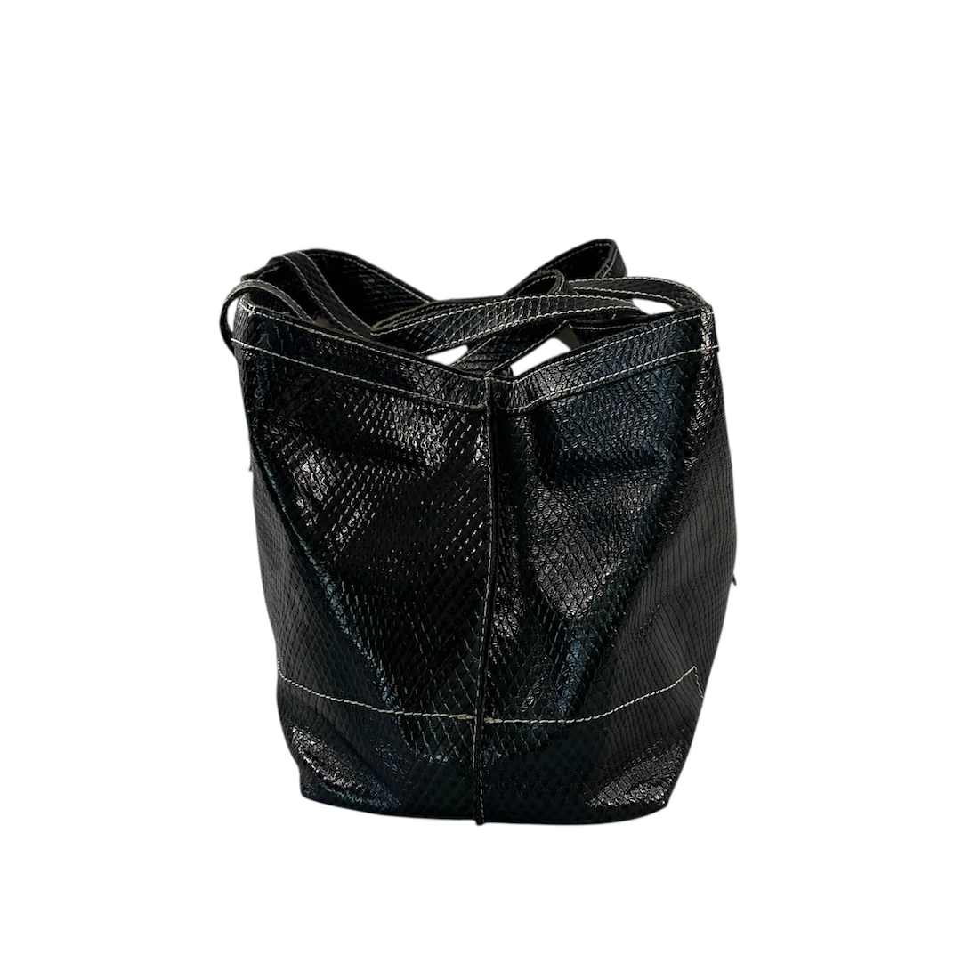 VIVIENNE WESTWOOD PYTHON LEATHER TOTE BAG - Image 3