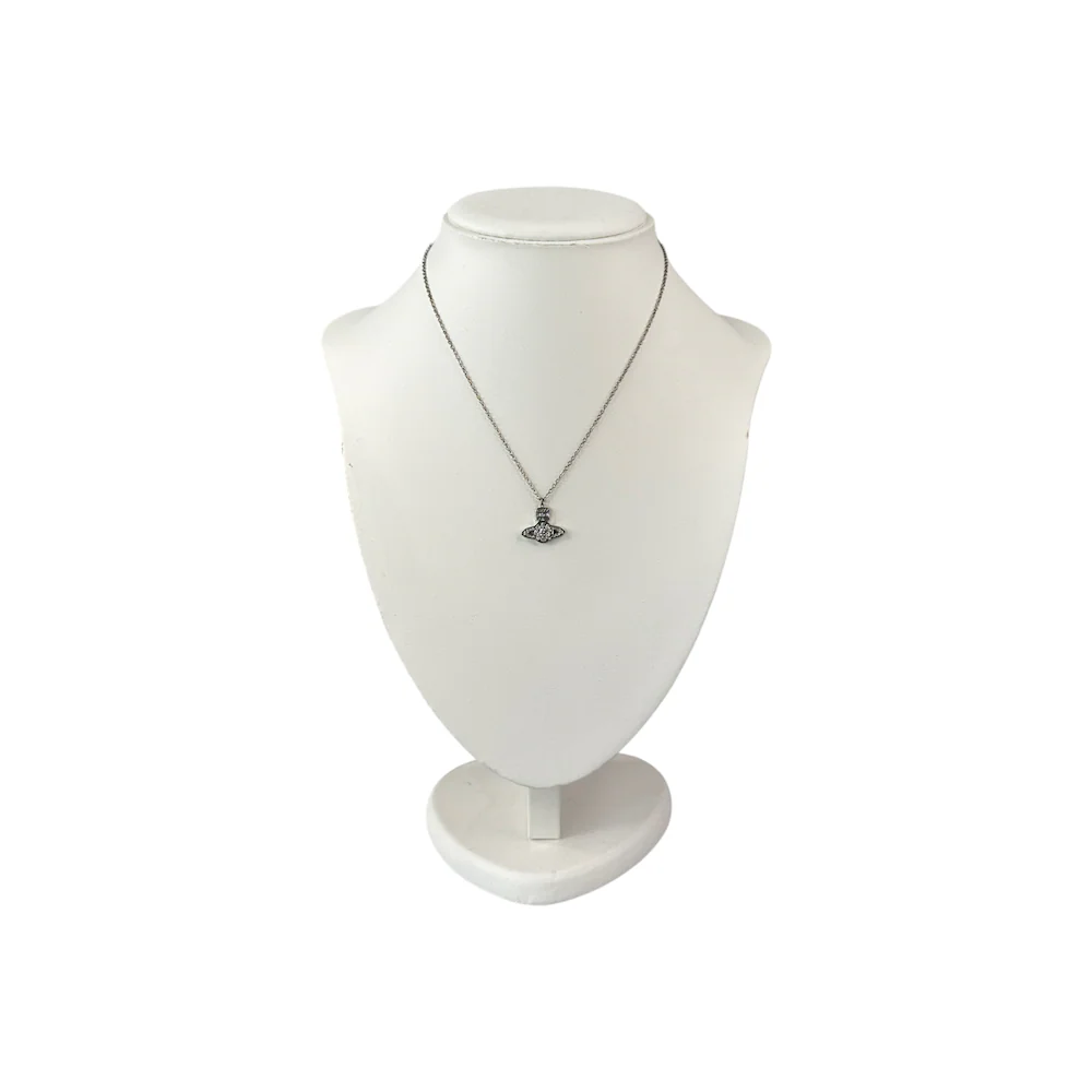 VIVIENNE WESTWOOD RHINESTONE ORB NECKLACE - Image 2