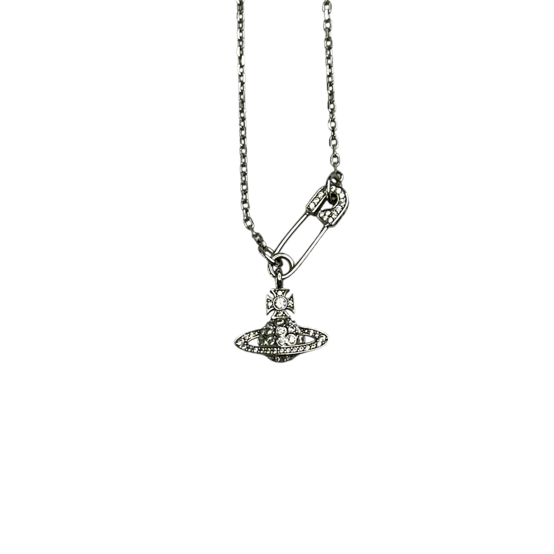 VIVIENNE WESTWOOD SAFETY PIN MAYFAIR NECKLACE - Image 3