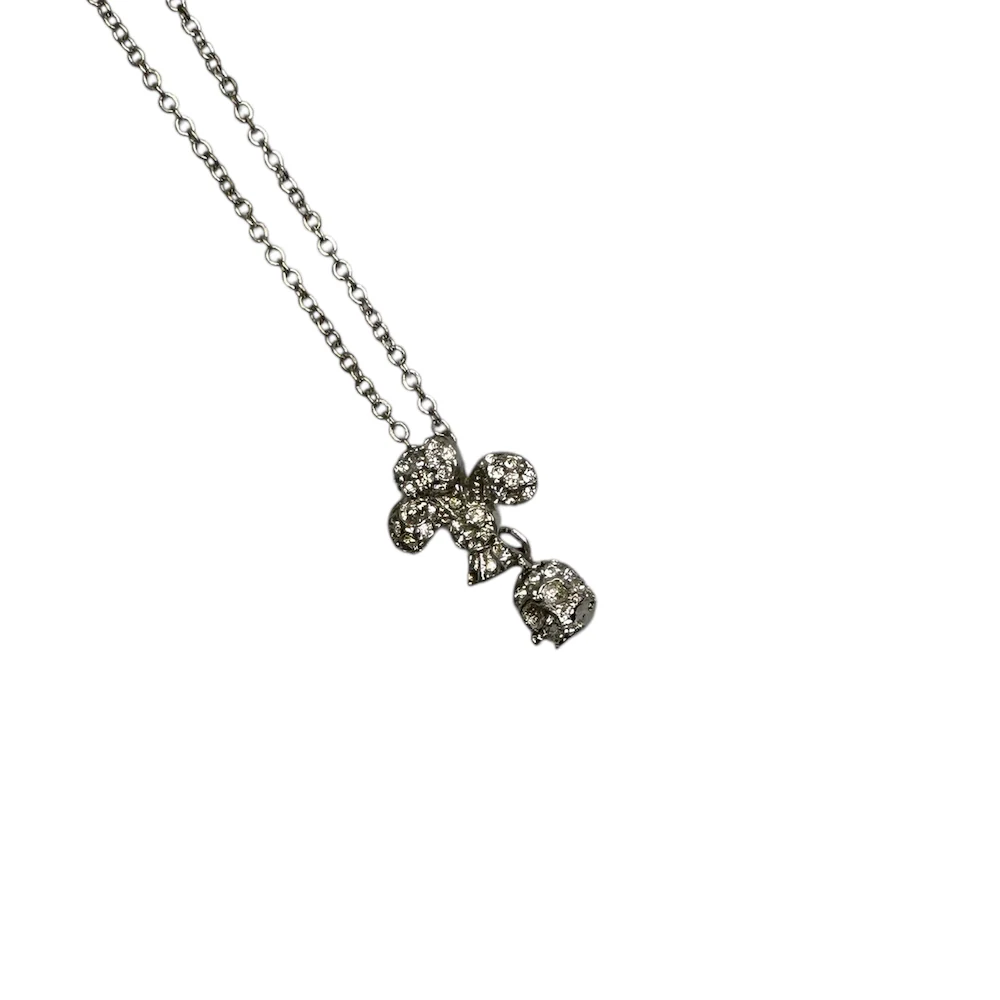 VIVIENNE WESTWOOD SKULL CHARM NECKLACE
