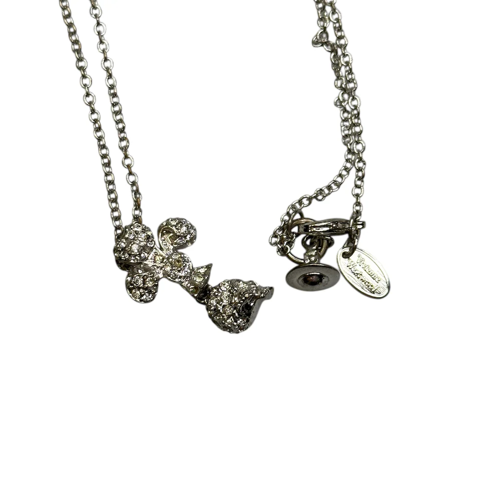 VIVIENNE WESTWOOD SKULL CHARM NECKLACE - Image 2