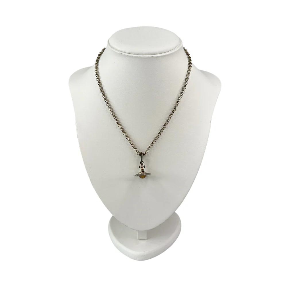 VIVIENNE WESTWOOD VINTAGE 3D ORB NECKLACE - Image 2