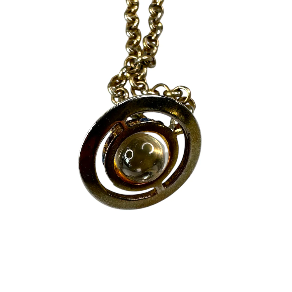 VIVIENNE WESTWOOD VINTAGE 3D ORB NECKLACE - Image 5