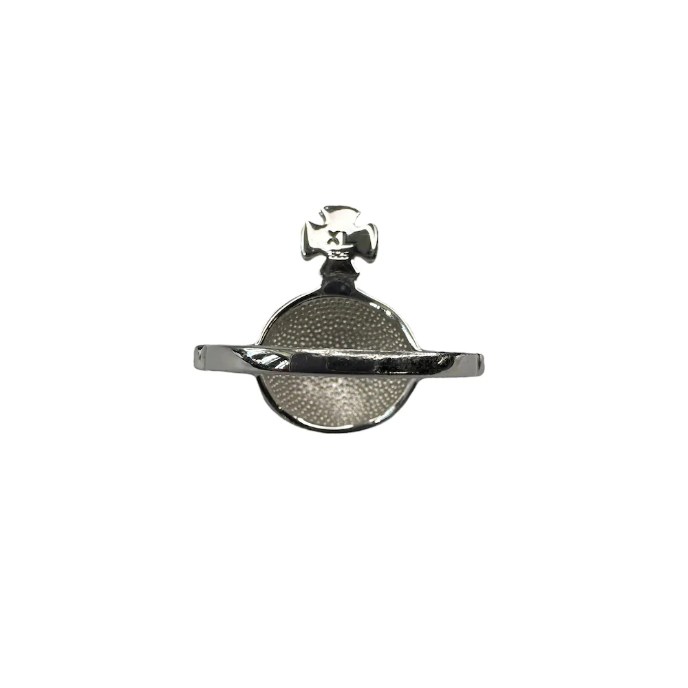 (XL/9) VIVIENNE WESTWOOD 925 SILVER ORB RING - Image 4