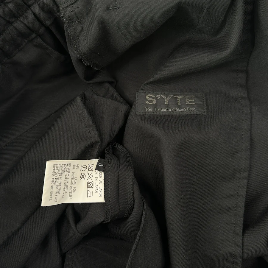 YOHJI YAMAMOTO S'YTE WIDE SHORTS - Image 5